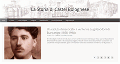 Desktop Screenshot of castelbolognese.org