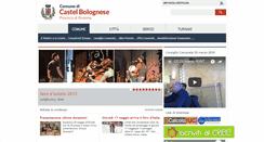 Desktop Screenshot of comune.castelbolognese.ra.it